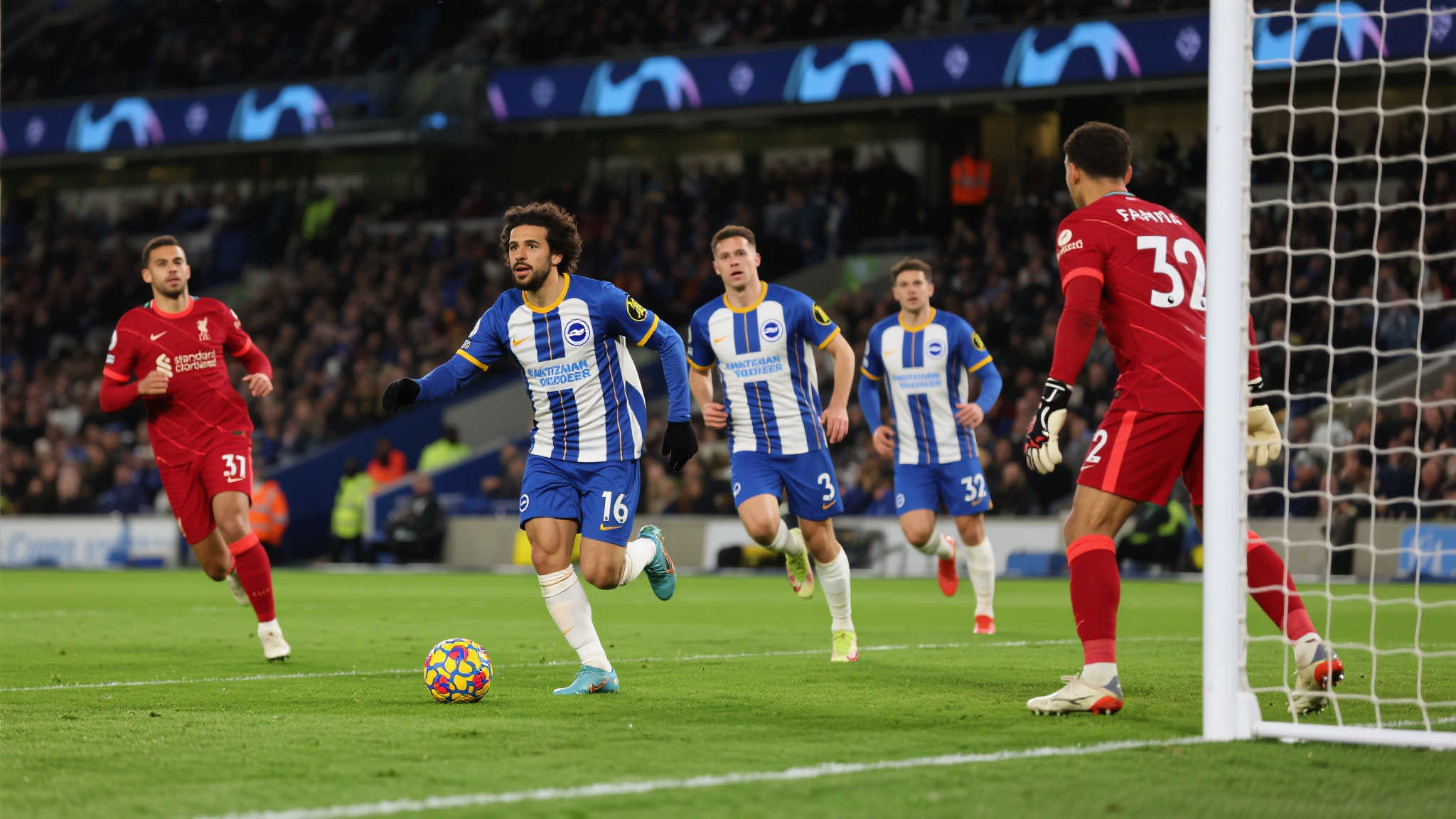 布莱顿主场3-2险胜利物浦，英超本赛季对阵Big6未尝败绩